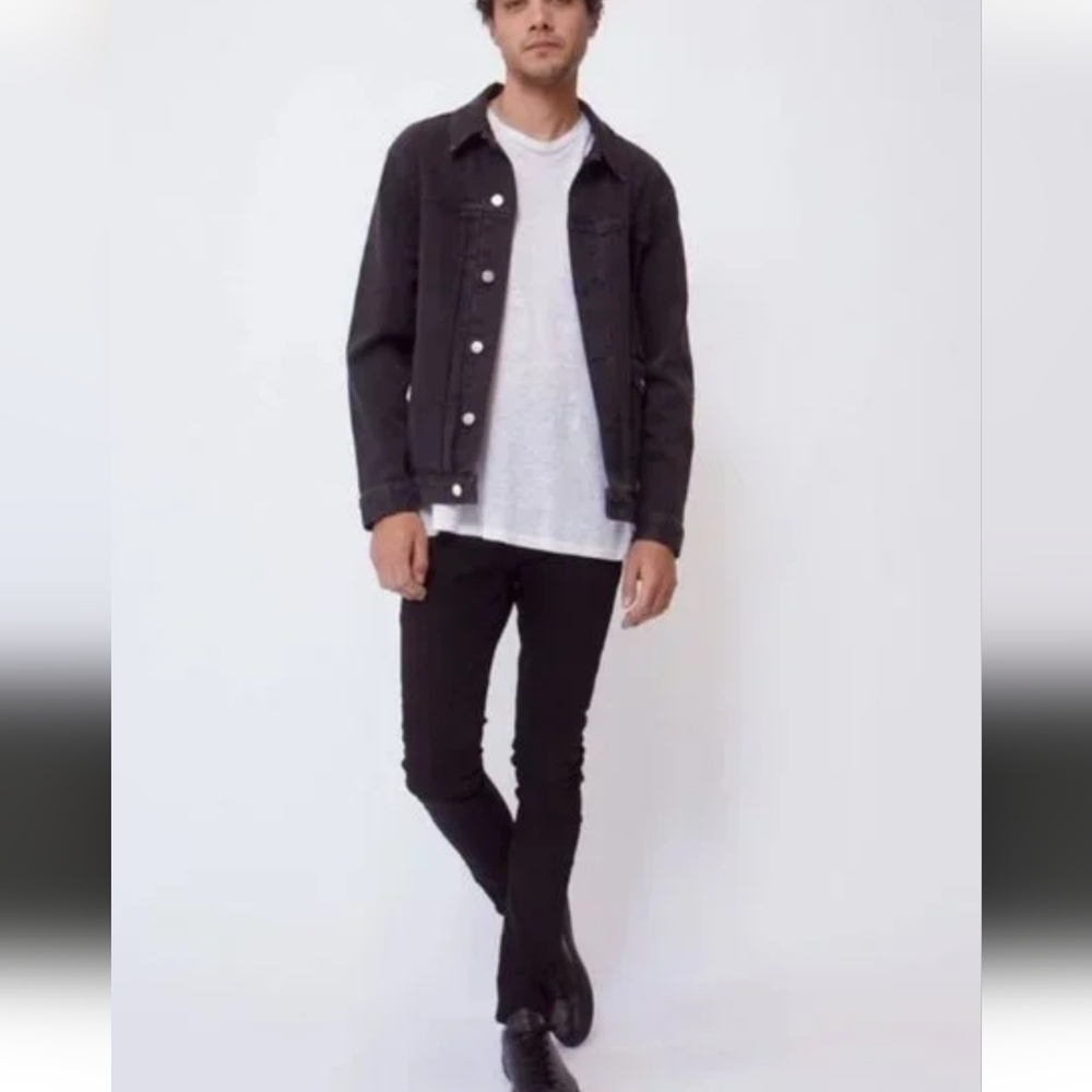 BLDWN Modern Black Skinny Denim Jeans Selvedge